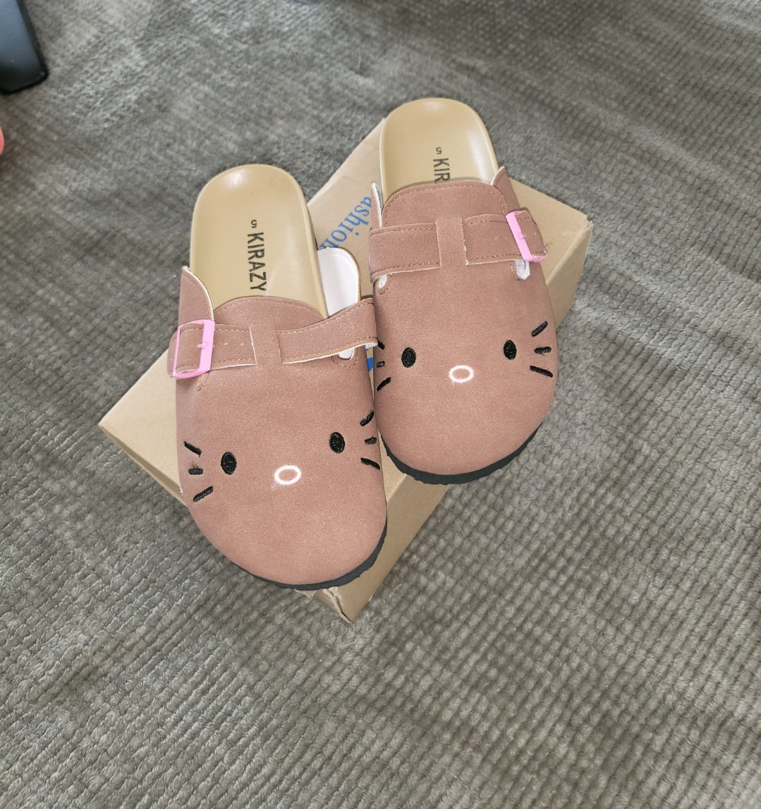 Hello kitty Birkenstock slides