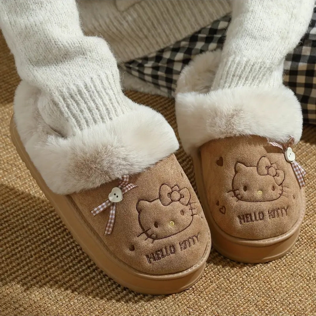 Hello Kitty Fur Slides