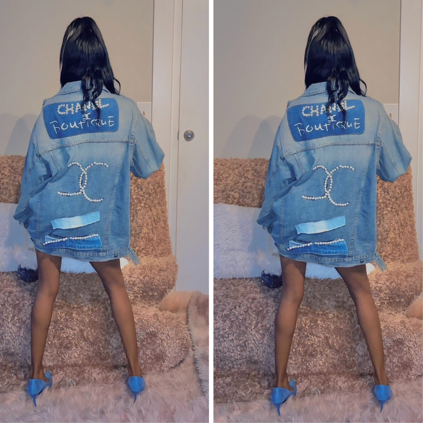 Cc boutique denim jacket