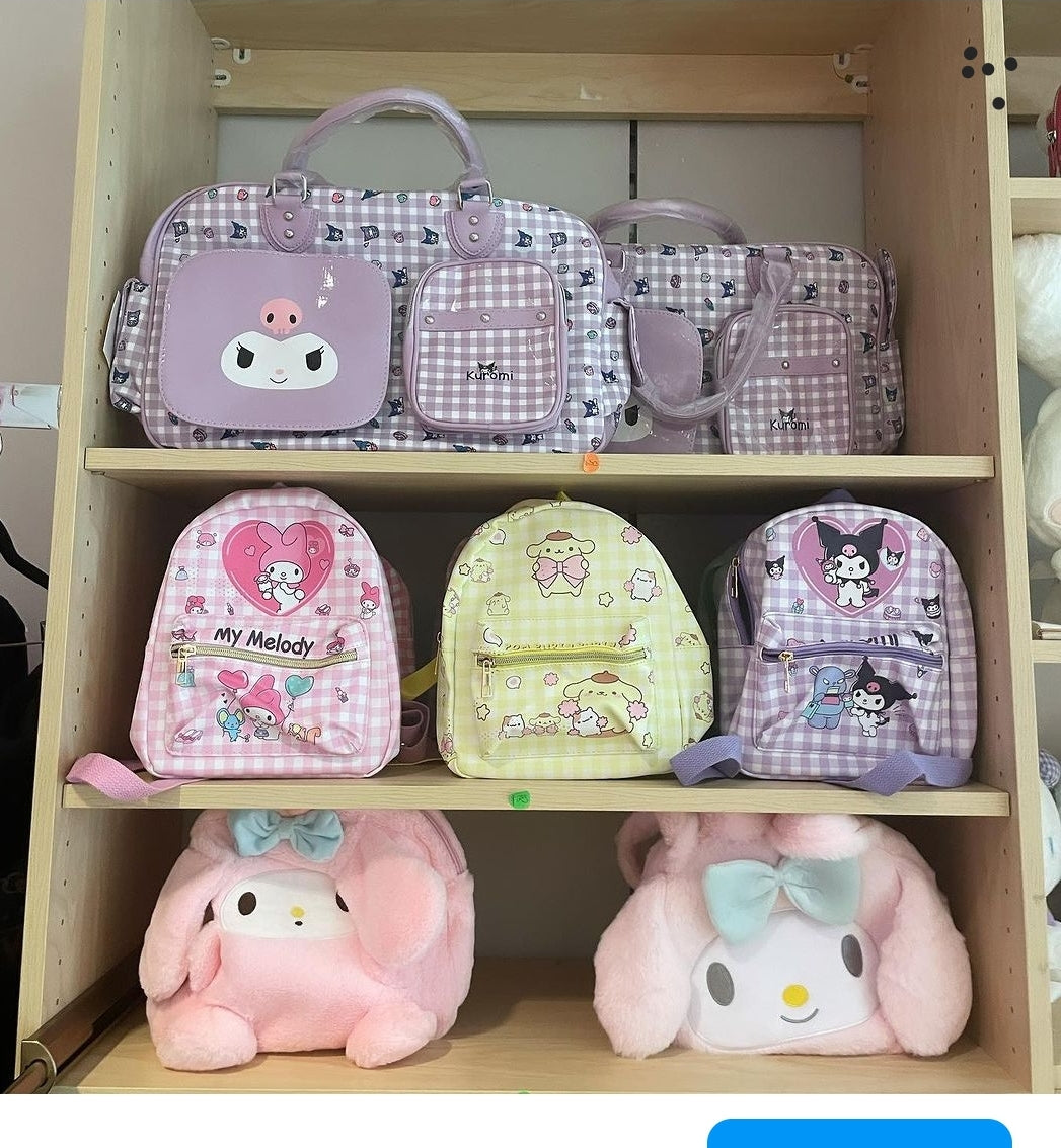 Various Sanrio Handbags